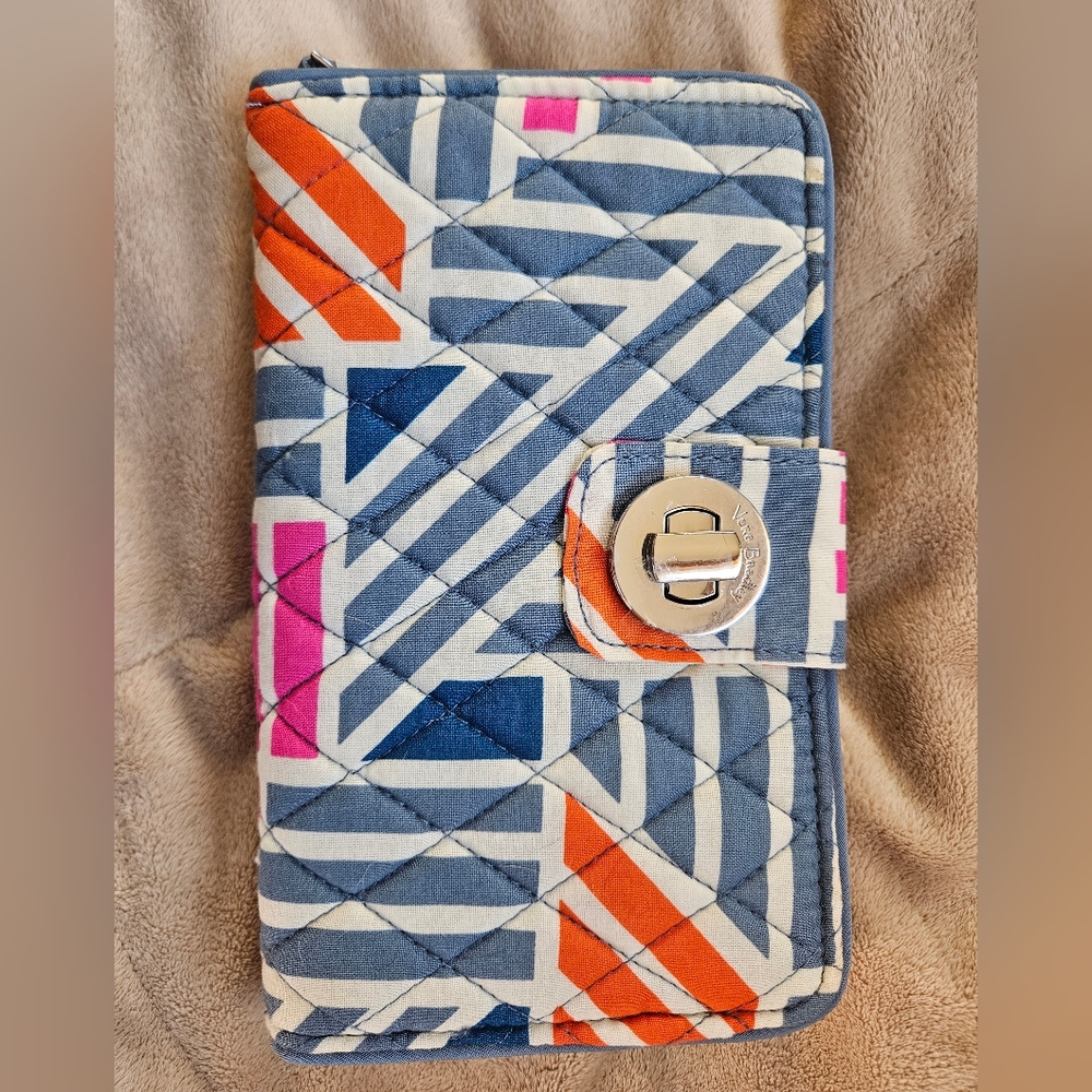 Vera Bradley RFID blocking TurnLock wallet